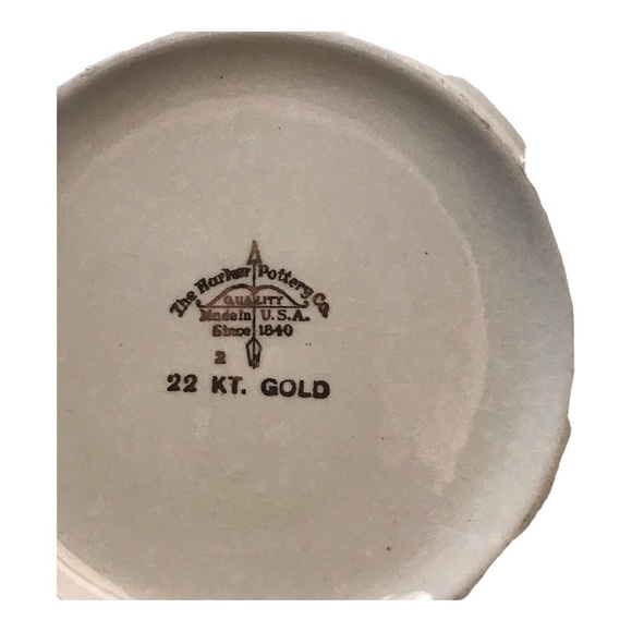 Vintage Harker Pottery Desert Plates - Picture 2 of 2